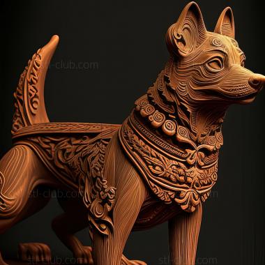 3D model st Thai bangku dog (STL)